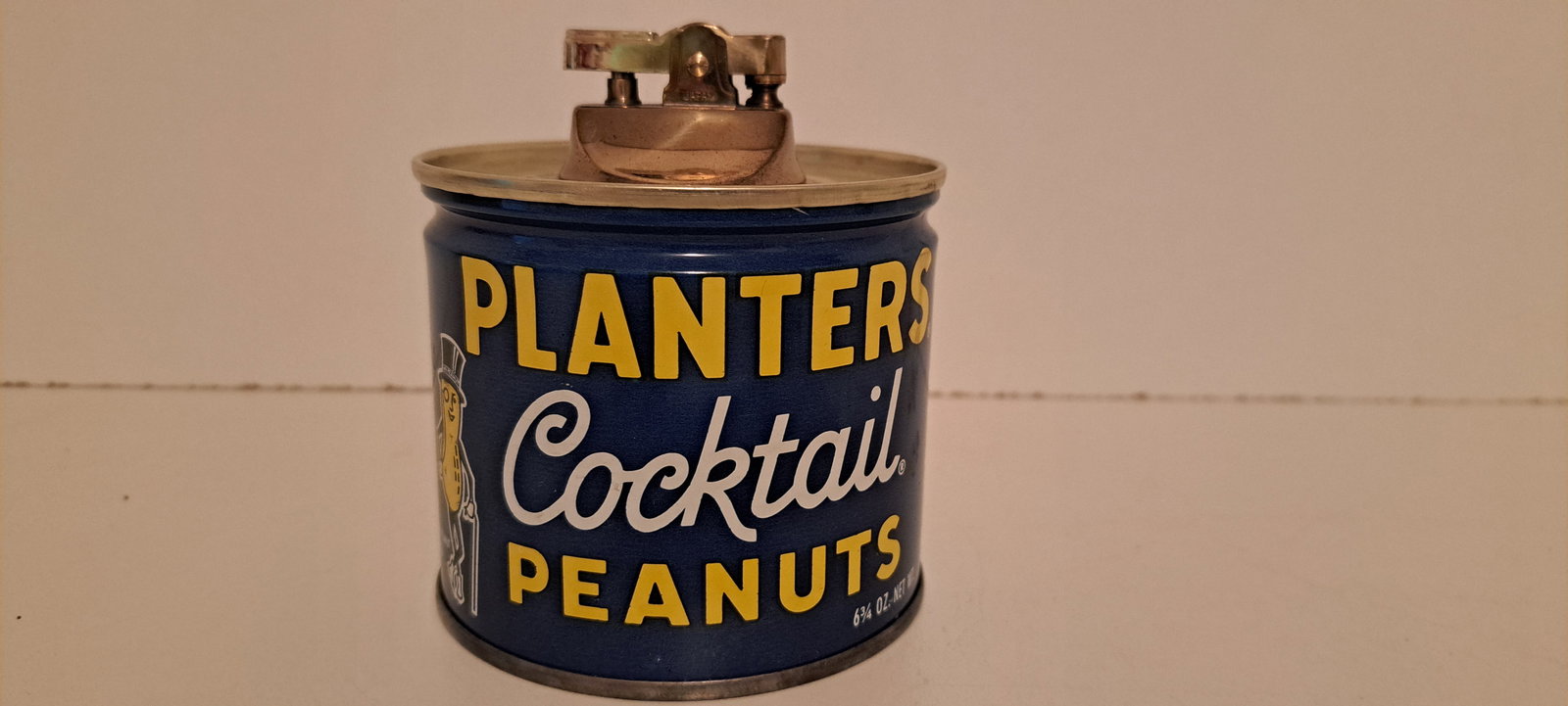 Planters Peanut cocktail tin lighter (1 of 6)