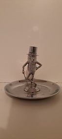 Planters Peanut chrome ashtray