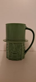 lime green Mr. Peanut cup