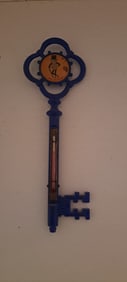 Mr. Peanut key shaped thermometer