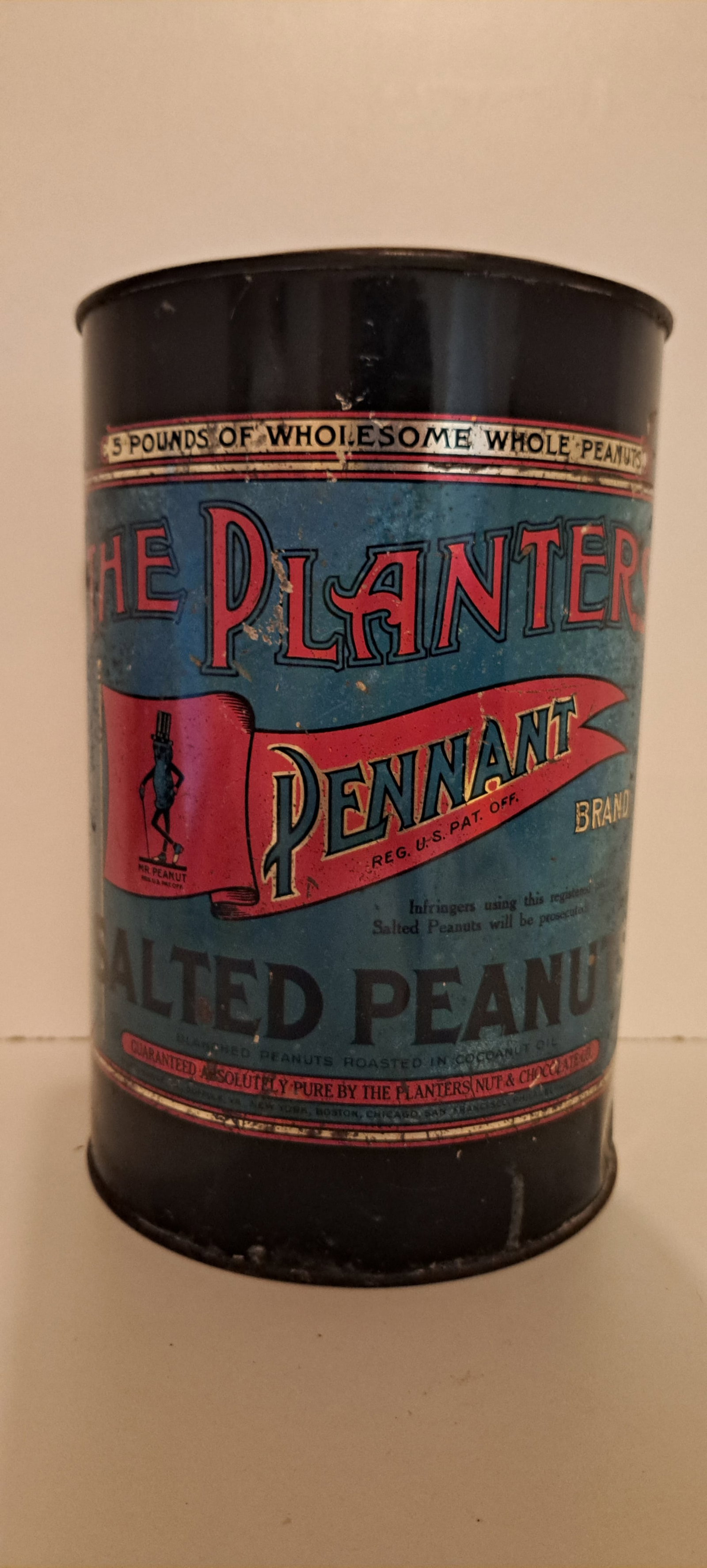 Planters Peanut 5 lb. peanut tin (1 of 4)