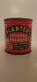 Planters Peanut chopped peanuts tin