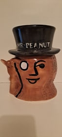 Mr. Peanut cookie jar