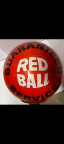 Red Ball service sign