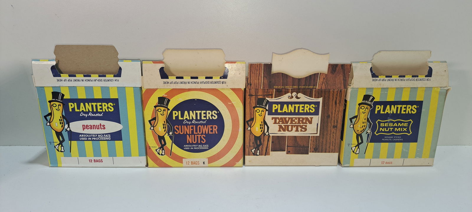 (4) Planters Peanuts display boxes - 3