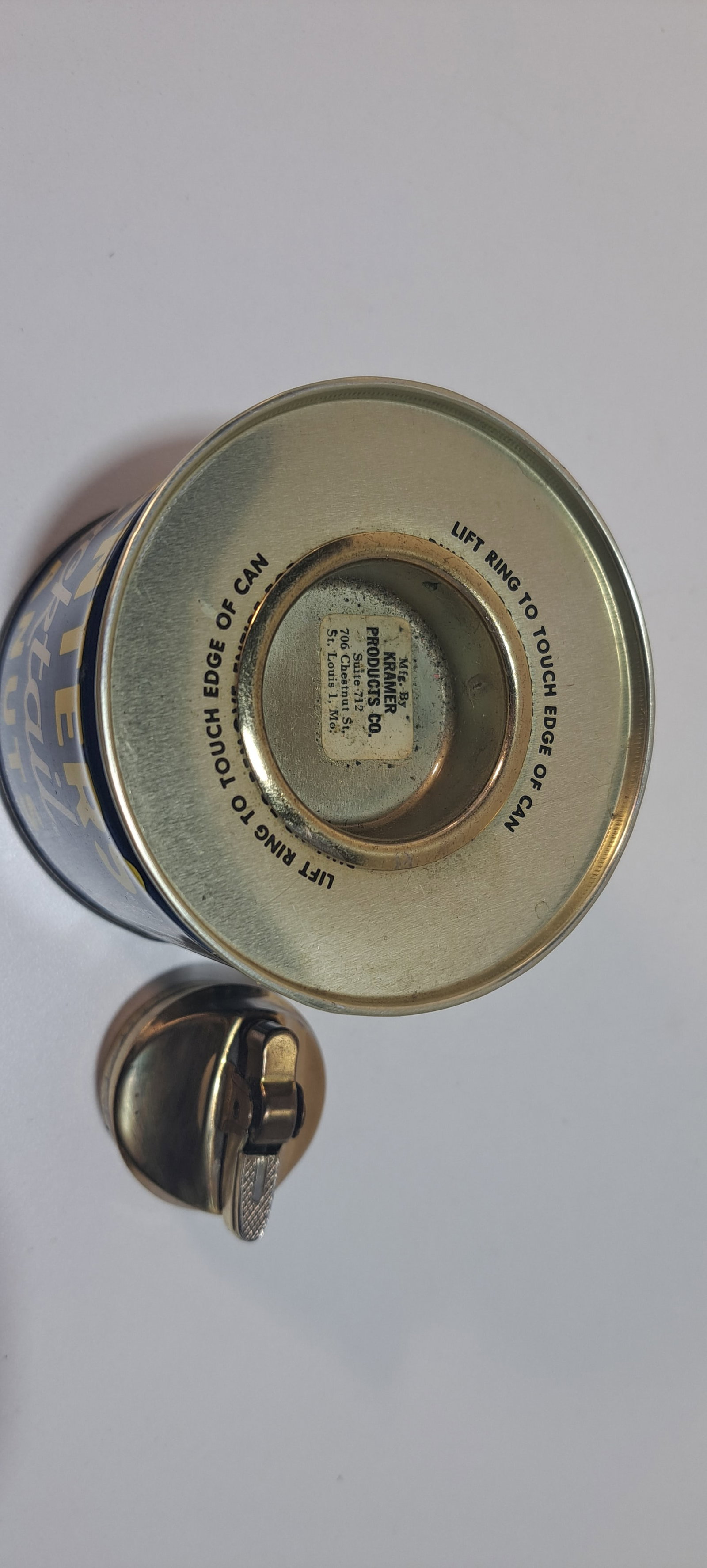 Planters Peanuts cocktail tin lighter - 5