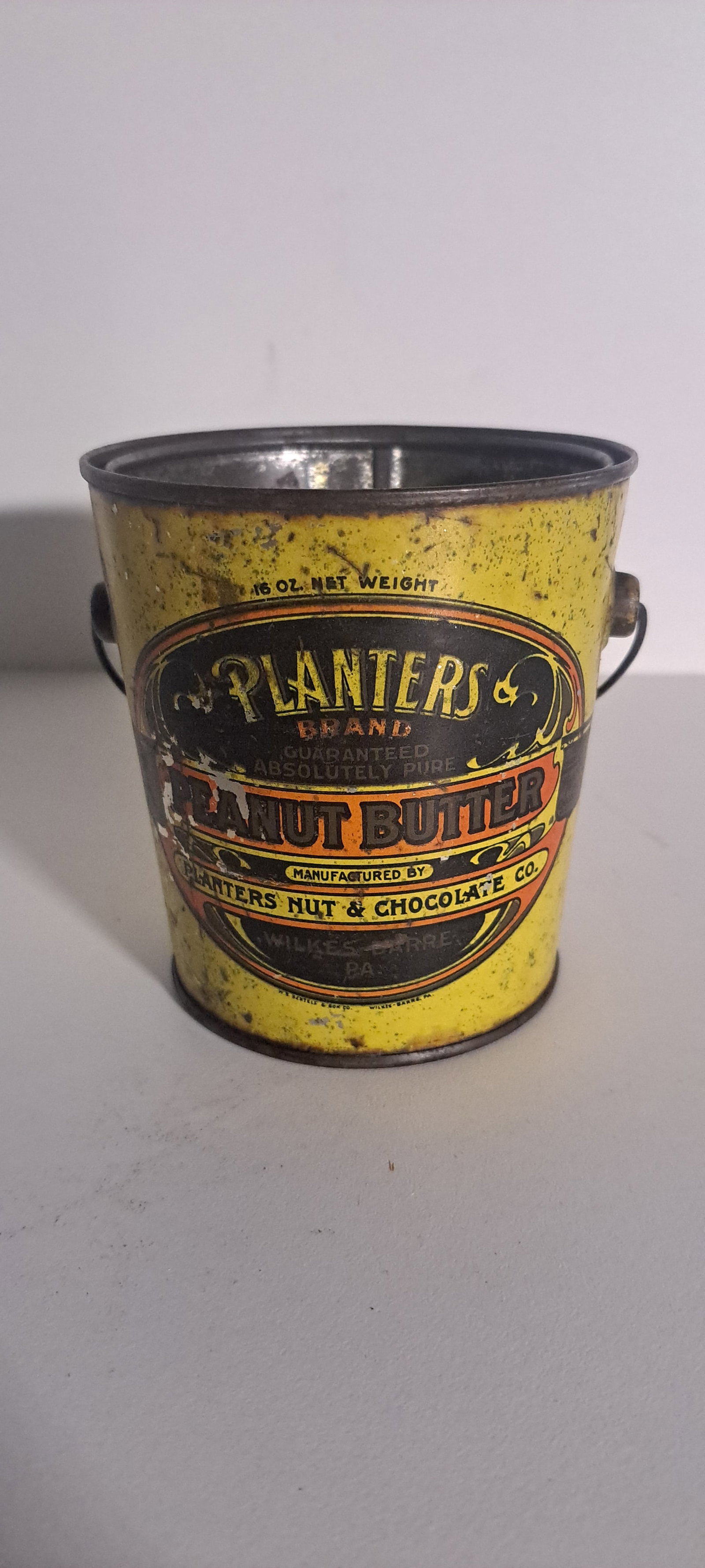 Planters Peanuts 1lb. peanut butter tin (1 of 6)