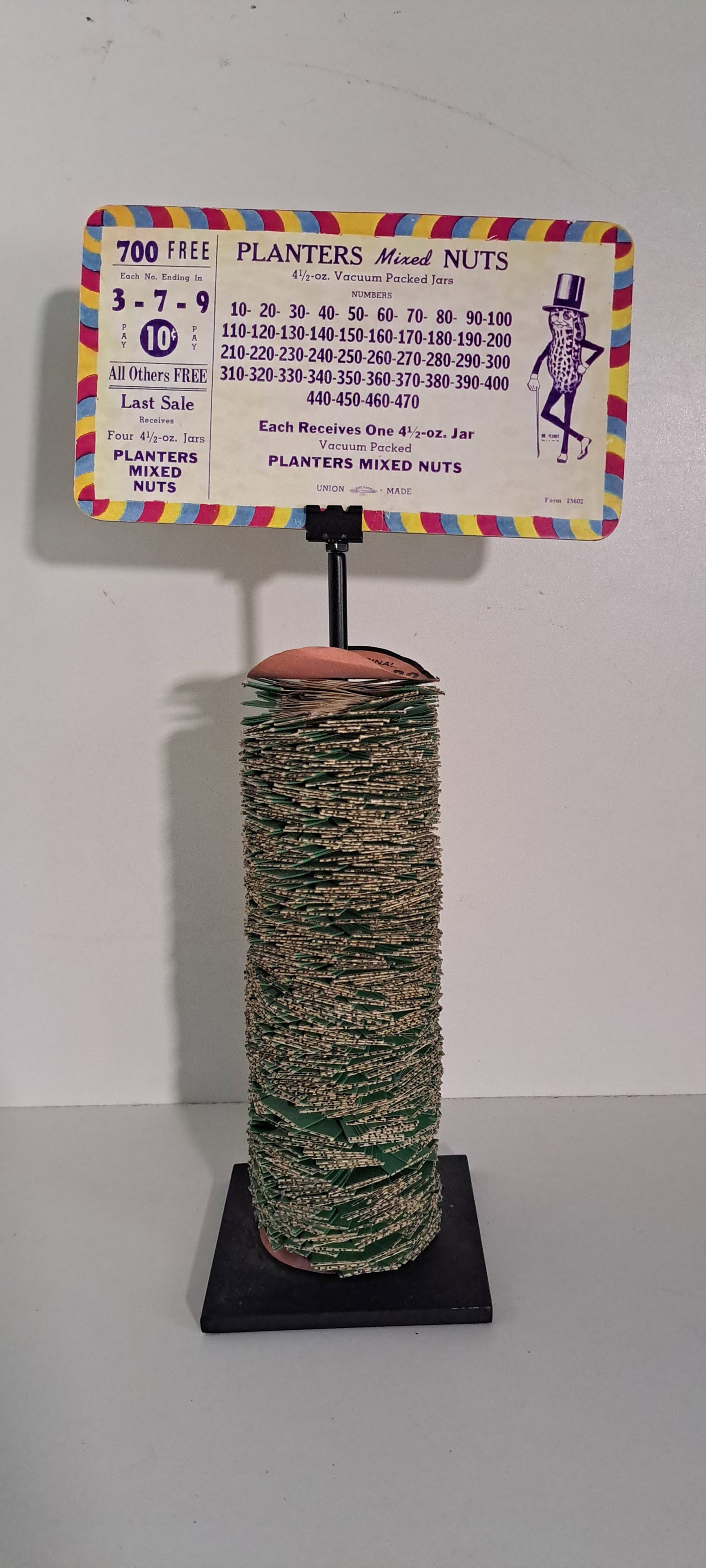 Planters Peanuts pull tab game (1 of 2)