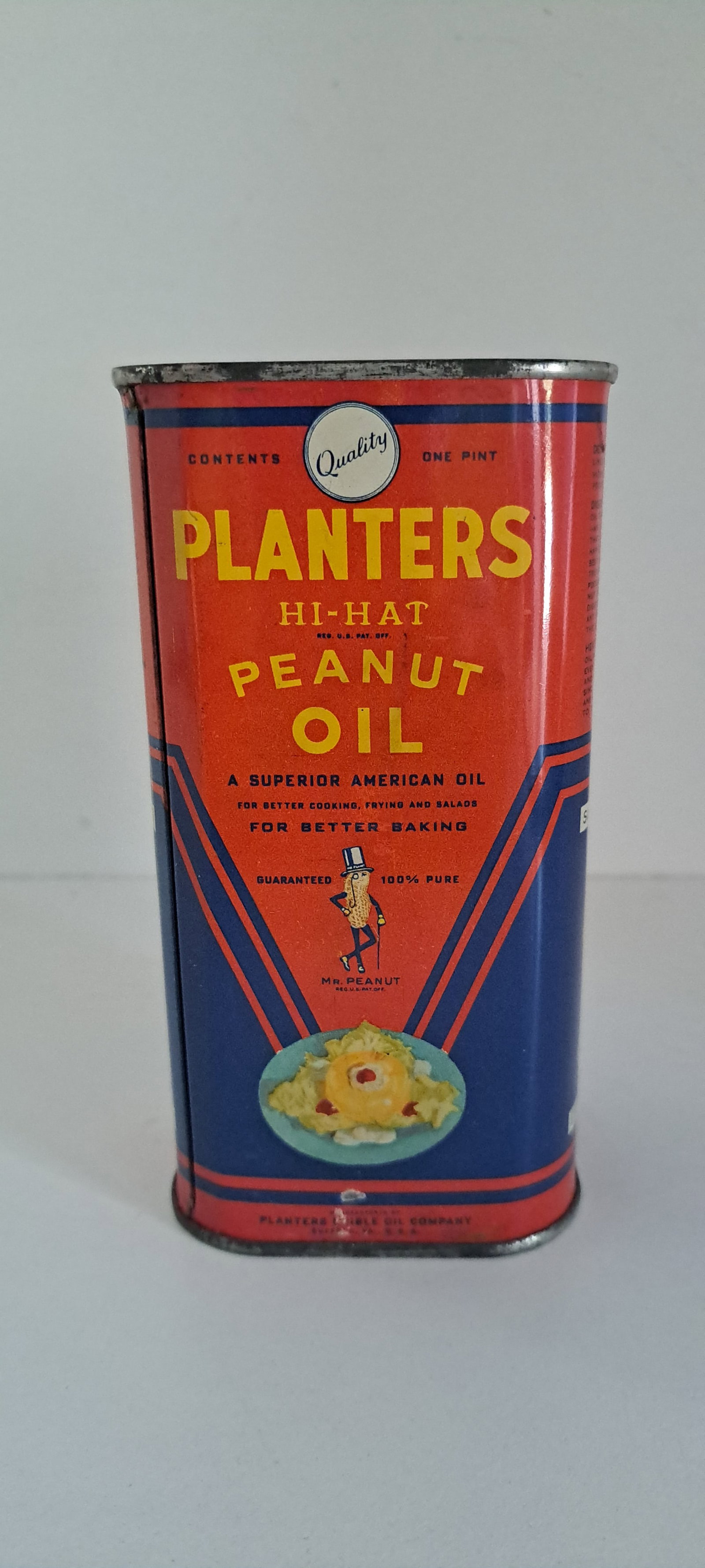 Planters Peanut Hi-Hat oil tin (1 of 6)
