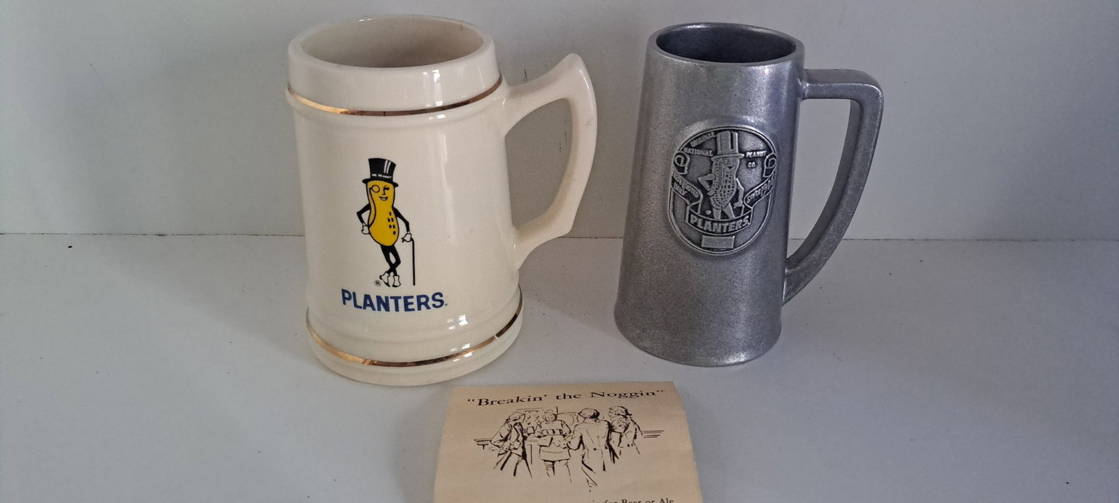 (2) Mr. Peanut mugs (1 of 4)