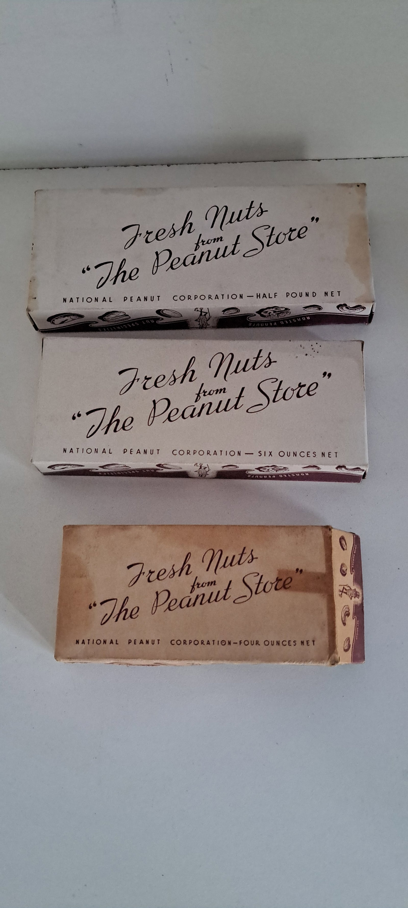 (3) Planters Peanuts boxes - 2