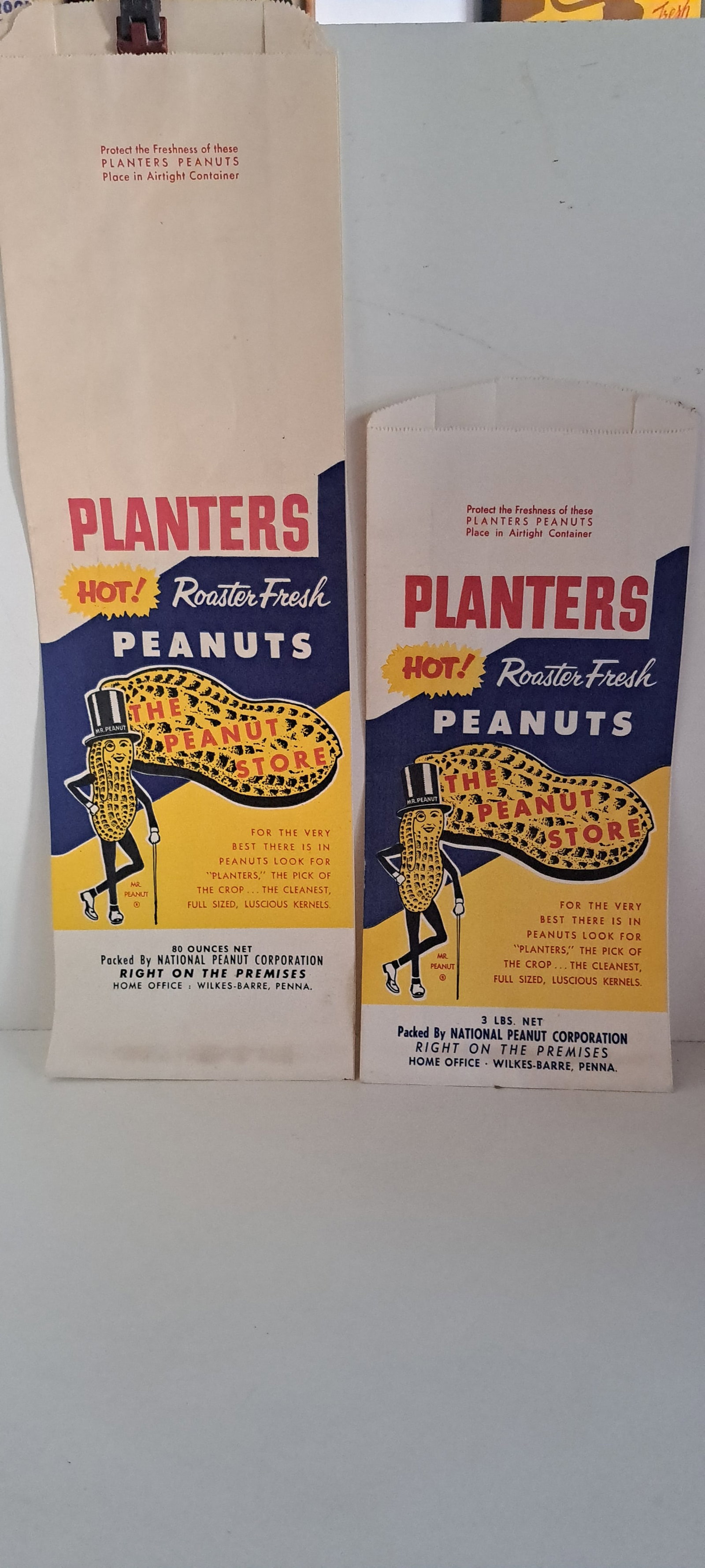 (2) Planters Peanut bags (1 of 2)
