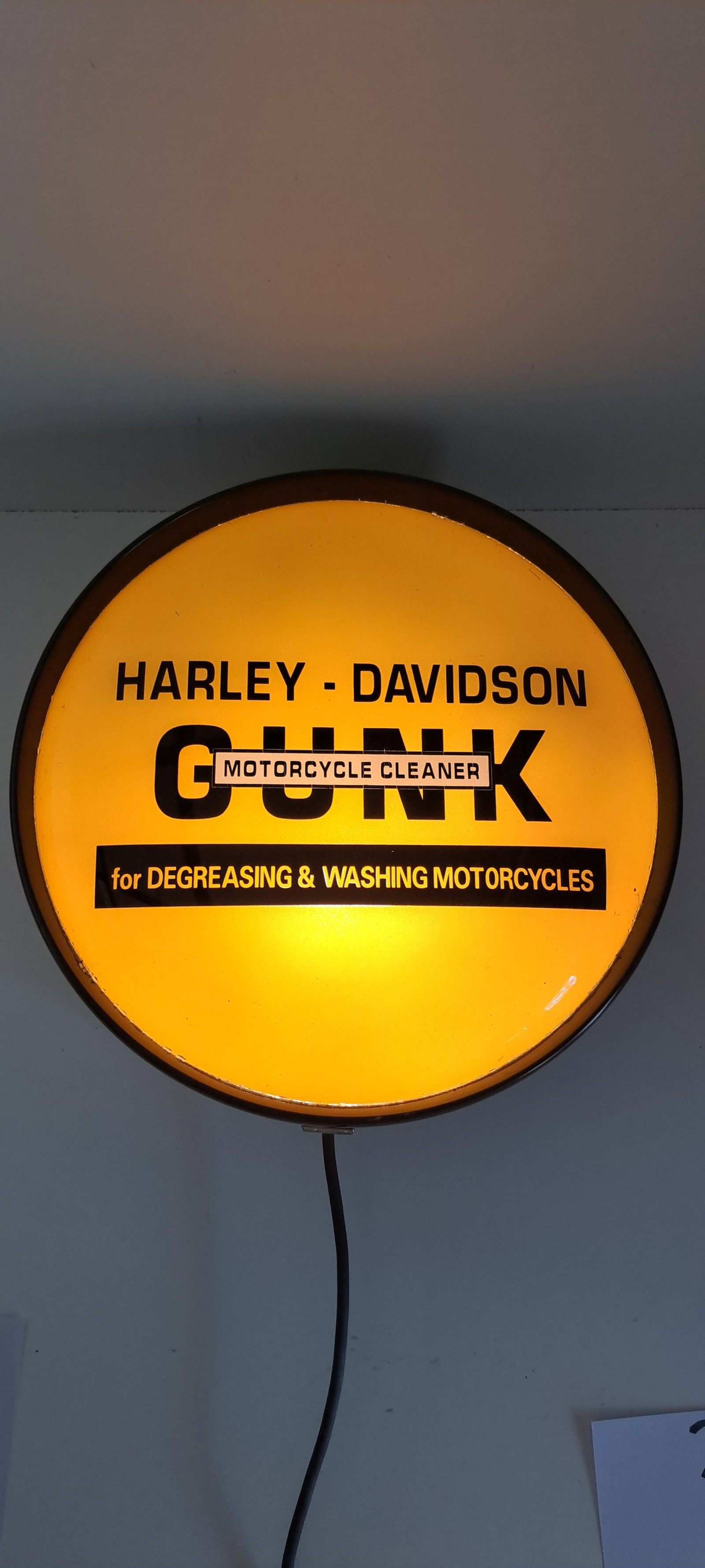 Harley Davidson light up sign (1 of 4)