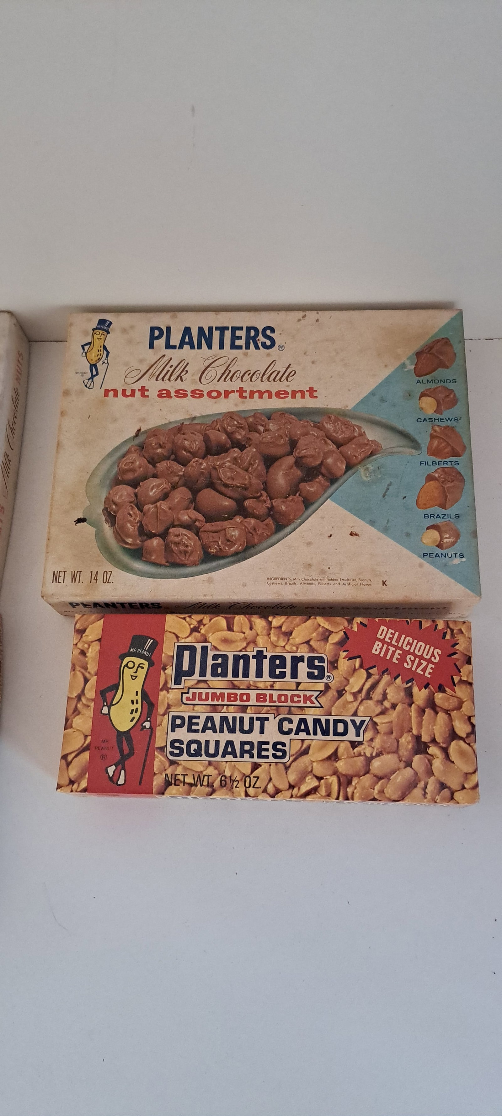 (4) Planters Peanuts boxes - 3
