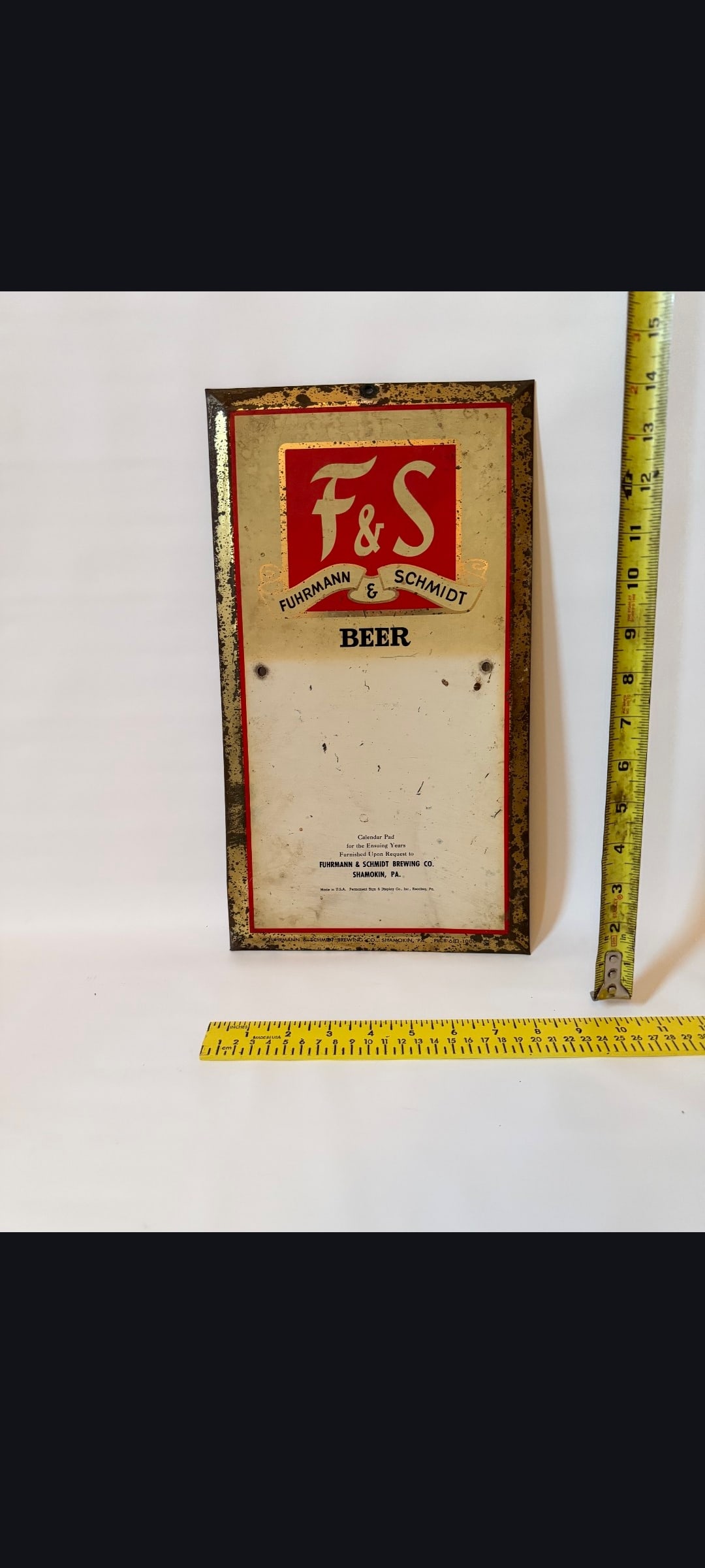 F&S Beer calendar TOC sign (1 of 4)