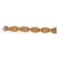 A two-tone fourteen karat gold and diamond bracelet,