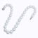 A South Sea pearl, diamond, and platinum necklace,