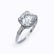 A diamond solitaire,
