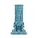 A Burmantofts faience turquoise-glazed umbrella stand,