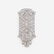 An Art Deco diamond and platinum pendant brooch, - 2