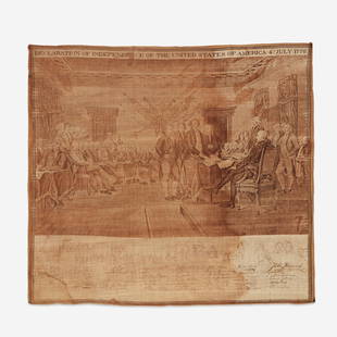 [Americana] [Declaration of Independence] After John Trumbull and Asher B. Durand Declaration of: [Americana] [Declaration of Independence] After John Trumbull and Asher B. Durand Declaration of Independence of the United States of America 4th, July 1776. No place, first half 19th-century.