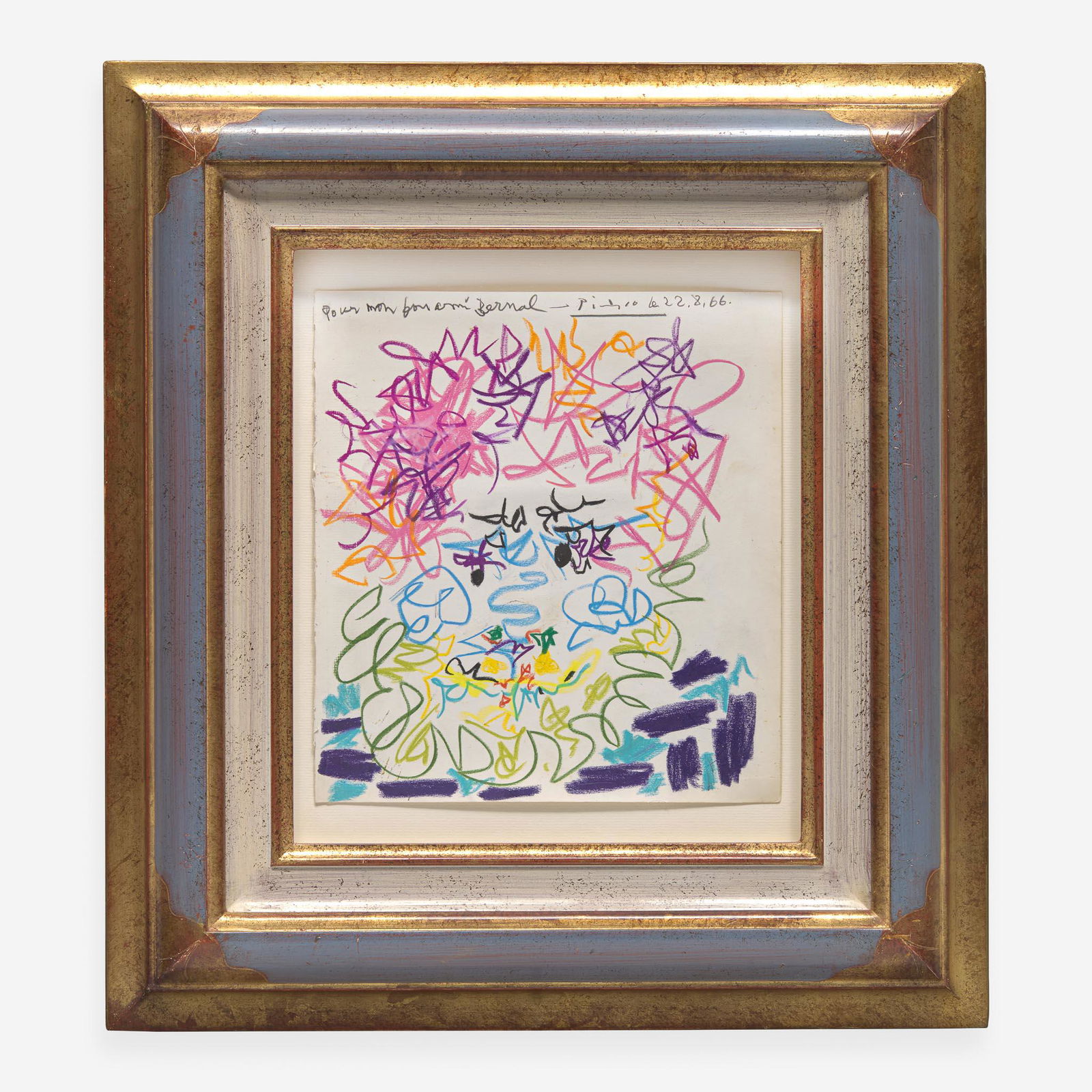 掘り出しオススメ作品! 朴己燮 6号 「デラウェア」 油彩画 正光画廊-