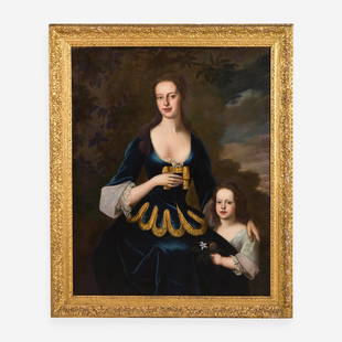 William Aikman (Scottish, 1682–1731) Portrait of Margaret Campbell, née Leckie: William Aikman (Scottish, 1682–1731) Portrait of Margaret Campbell, née Leckie (1674-1711), and her Eldest Son John Campbell (1696-1746) Oil on canvas50 x 40 in. (127 x 101.6cm)Executed cir