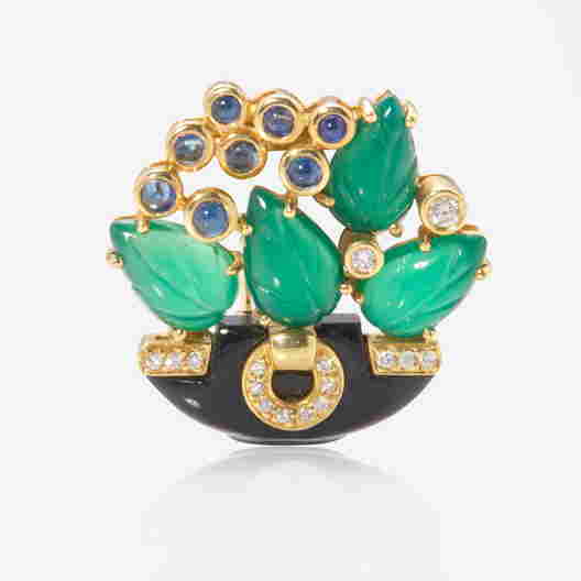 Gold Brooches & Pins