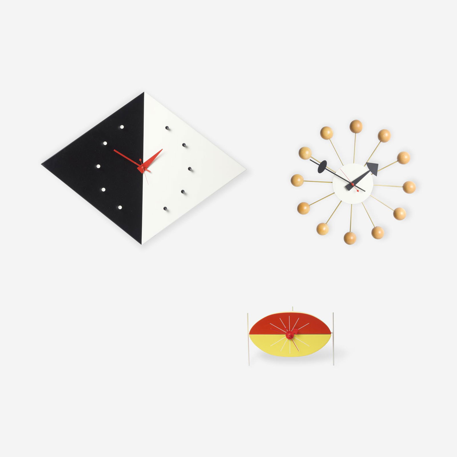 George Nelson Watermelon Desk Table Clock. Vitra Design