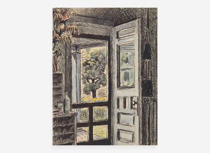 Charles Burchfield (American, 1893-1967) - The Open Door