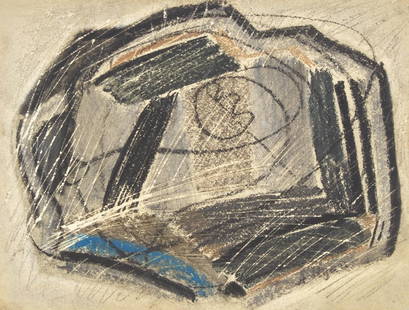 Anne Ryan (American, 1889-1954) - Untitled: Anne Ryan (American, 1889-1954) - Untitled Signed &#8216;A Ryan&#8217; bottom right, mixed media on paper&nbsp; Sheet size: 7 x 9 &#189; in. (17.8 x 24.1cm) Provenance Christie's East, New York, sale