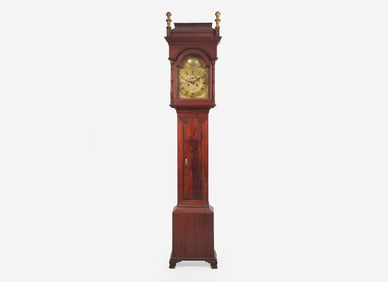 A Chippendale walnut tall case clock, Jacob Godschalk (c. 1735 - 1781), Philadelphia, PA, circa 1770