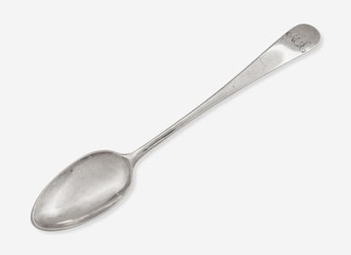 A silver spoon, Paul Revere, Jr. (1735-1818), Boston, MA, circa 1770-1790