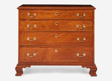 A Chippendale mahogany chest of drawers, Philadelphia, PA, circa 1770