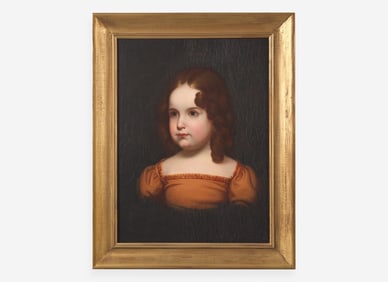 Rembrandt Peale (1778-1860), Portrait of Elmira Fiske (1823-1895), dated “1828”