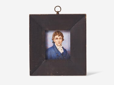 American School 19th century, After Henry M. Snyder (active 1852-1871), A portrait miniature of