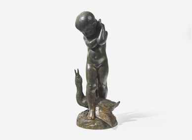 Edward Henry Berge (American, 1876-1924) - Mother Duck