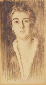 John Singer Sargent (American, 1856-1925) - Portrait of Mrs. Esperanza Conill de Zanetti