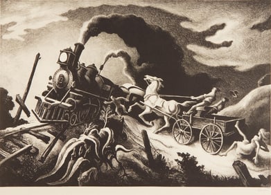 Thomas Hart Benton (American, 1889–1975) - Wreck of the Old 97