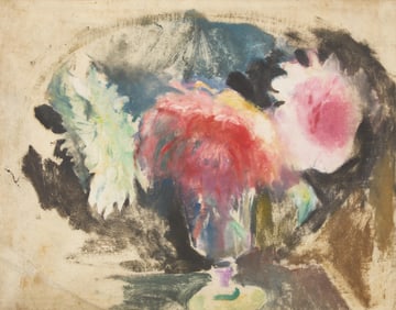 Arthur Beecher Carles (American, 1882-1952) - Peonies