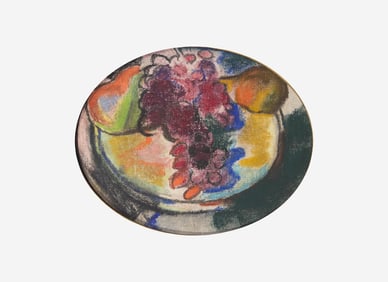 Arthur Beecher Carles (American, 1882-1952) - Fruit (Fruit on a Round Table)