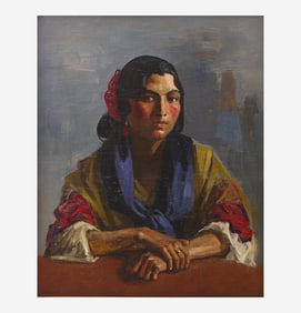 Robert Henri (American, 1865-1929) - Spanish Gypsy (Dolores)