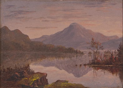American School (19th Century) - Tongue Mountain, Lake George