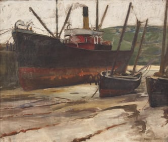 Henry Bayley Snell (1858-1943) - Cargo Boat