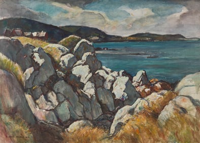 William Lester Stevens (American, 1888-1969) - Grand Manan Rocks