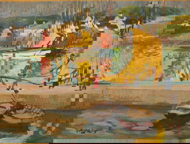 Richard Hayley Lever (American, 1876–1958) - St. Ives: Cornwall