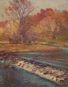 Stanley Massey Arthurs (American, 1877–1950) - Falls on the Brandywine