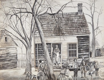 Stanley Massey Arthurs (American, 1877–1950) - The Old Shack