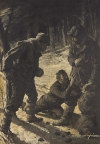 Anton Otto Fischer (American/German, 1882–1962) - Begging for Mercy