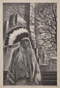 Louis Lozowick (American/Ukrainian, 1892–1973) - Native Ground